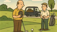 Vic: Prijatelji igraju golf, naiđe pogreb