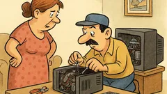 Vic: Pokvario se Fati televizor pa Mujo...