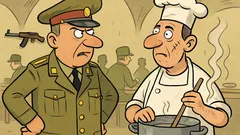 Vic: Dežurni časnik pita kuhara...