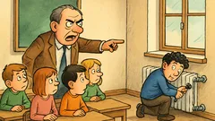 Vic: Nastavnik povijesti upada u učionicu...