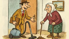 Vic: Prodavač usisavača dođe baki na vrata