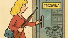 Vic: Zašto plavuša nosi pušku u trgovinu?