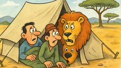 Vic: Mujo i Haso u šatoru u Africi