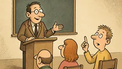 Vic: Učitelj kaže: 'Nema glupih pitanja'...