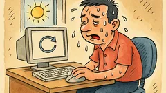 Vic: Što radi programer kad mu je vruće?