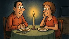 Vic: Kad muškarac planira večeru uz svijeće...