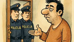 Vic: Kuca policija Muji na vrata...
