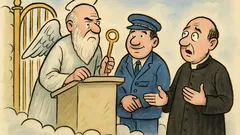 Vic: Dođu svećenik i vozač autobusa...