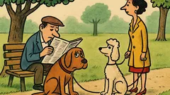 Vic: Hektor i gazda u parku...