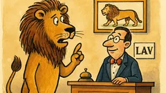 Vic: Došao lav u hotel „Lav“…