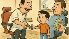 Vic: Mali Ivica uđe u brijačnicu...