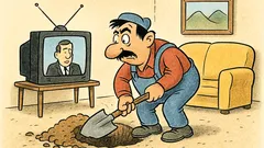 Vic: Zašto Mujo kopa rupu ispod TV-a?