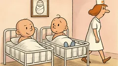 Vic: U rodilištu pričaju dva novorođenčeta...