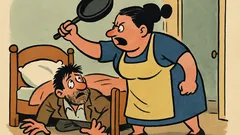 Vic: Došao muž kući pijan…