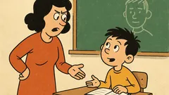 Vic: Učiteljica pita Muju koliko otac ima godina