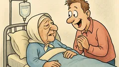 Vic: Baka na samrti kaže unuku…