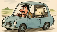 Vic: Mujo i kompjuter u autu