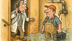 Vic: Pukla cijev kod doktora…