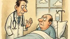 Vic: Dolazi doktor do zabrinutog pacijenta...