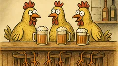 Vic: Sjede tri piceka na šanku...