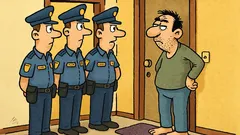 Vic: Policajci zvone Muji na vrata