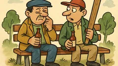 Vic: Sjede Mujo i Haso na klupici