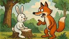 Vic: Sjedi zeko u šumi i piše