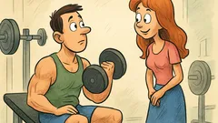 Vic: Dođe djevojka u teretanu…