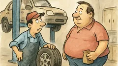 Vic: Dolazi Žak kod automehaničara…