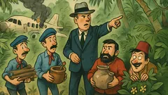 Vic: Srušio se avion u džungli...