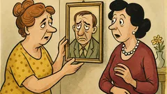 Vic: Ovo je portret mog jadnog muža...