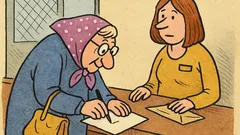 Vic: Došla baka poslati preporučeno pismo