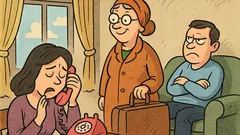 Vic: Mama, selim se k tebi!