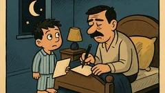 Vic: Mali Ivica pita tatu u mraku?