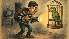 Vic: Lopov provali u kuću noću...