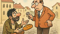 Vic: Prosjak zamoli prolaznika…