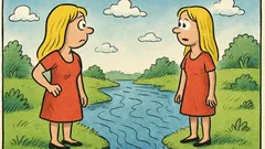 Vic: Plavuša dođe do rijeke bez mosta