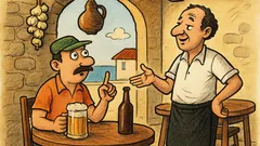 Vic: Mujo u konobi: Ako može, pivo