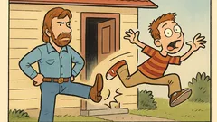 Vic: Chuck Norris izbacuje Malcolma iz sredine