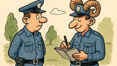 Vic: Piše policajac u bilježnicu...