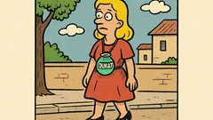 Vic: Zašto plavuša nosi jogurt oko vrata?