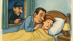 Vic: Ušao lopov kroz prozor u kuću