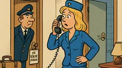 Vic: Kapetan pomaže stjuardesi plavuši...