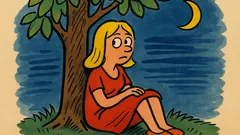 Vic: Što plavuša radi navečer ispod stabla?