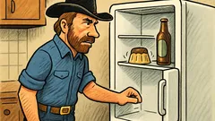 Vic: Chuck Norris otvara hladnjak...