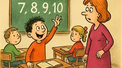 Vic: Pita učiteljica tko zna brojati?