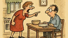 Vic: Dođe žena s posla i viče