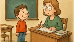 Vic: Mali Ivica pita učiteljicu...