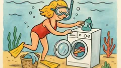 Vic: Zašto plavuša pere na dnu mora?