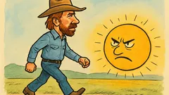 Vic: Chuck Norris ide suncu u oči